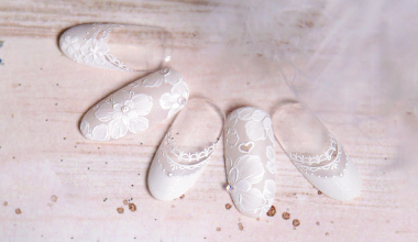 氣質蕾絲法式 ｜專業美甲｜沙龍應用｜NLT教學部｜蕾絲｜教學影片