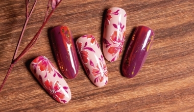 甲油膠快速花卉 ｜專業美甲｜沙龍應用｜NLT教學部｜花｜甲油彩繪｜花｜教學影片