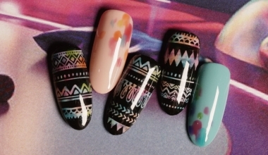 民族圖騰 ｜專業美甲｜沙龍應用｜NLT教學部｜異素材｜貼紙｜民族風｜圖騰｜教學影片