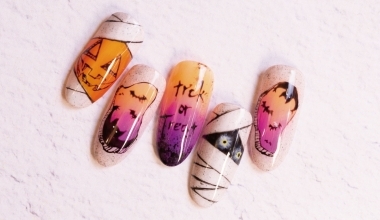 不給糖就搗蛋｜美甲｜凝膠｜萬聖節｜專業美甲｜教學分享｜教學影片