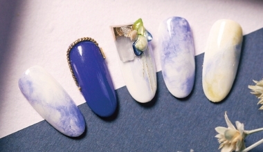 特殊暈染石紋 ｜專業美甲｜沙龍應用｜沙龍彩繪設計｜暈染｜Nicole｜教學影片