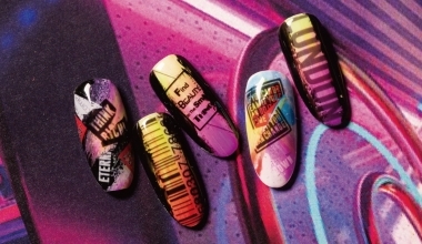 街頭塗鴉風 ｜專業美甲｜沙龍應用｜NLT教學部｜異素材｜螢光｜教學影片