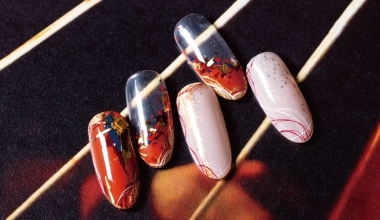 蒔繪漆箔 ｜專業美甲｜沙龍應用｜NLT教學部｜異素材｜漆箔｜教學影片