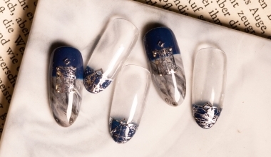 個性暈染與金屬感配件｜專業美甲｜沙龍應用｜NLT教學部｜異素材｜貼紙｜暈染｜教學影片