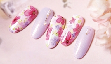 暈染透色花園 ｜專業美甲｜沙龍應用｜NLT教學部｜花｜暈染液｜教學影片