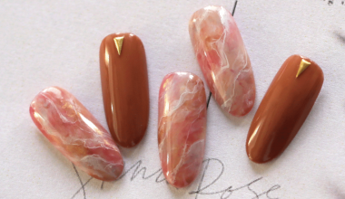 氣質石紋暈染 ｜美甲｜凝膠｜專業美甲｜教學分享｜教學影片