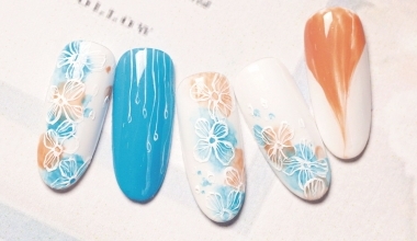 海裡的花園 ｜專業美甲｜沙龍應用｜台灣老師｜暈染｜Nicole｜奶油膠｜教學影片