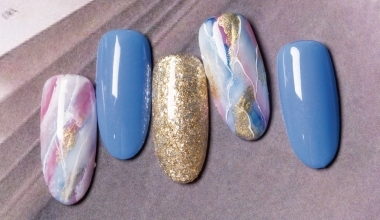 暈染大理石 ｜專業美甲｜沙龍應用｜NLT教學部｜石紋｜暈染液｜箔紙｜教學影片