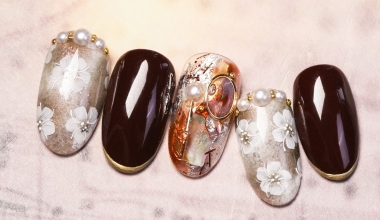 小花洋裝 ｜專業美甲｜沙龍應用｜台灣老師｜花｜Helen｜教學影片