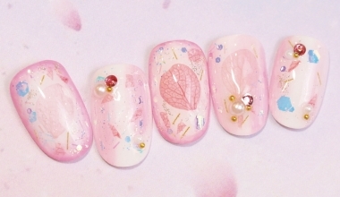 雪紡繡球花 ｜專業美甲｜沙龍應用｜台灣老師｜不凋花｜Yumi｜繡球花｜教學影片