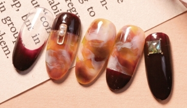 琥珀暈染 ｜專業美甲｜沙龍應用｜沙龍彩繪設計｜暈染｜Nicole｜琥珀｜教學影片