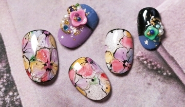 彩花裳 ｜專業美甲｜沙龍應用｜台灣老師｜花｜Ting｜教學影片