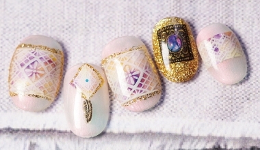 捕夢蕾絲｜專業美甲｜沙龍應用｜台灣老師｜異素材｜菲菲｜貼紙｜花｜漸層｜教學