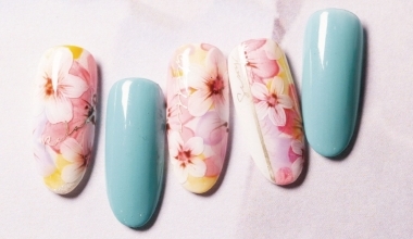 春日繽紛花卉 ｜專業美甲｜沙龍應用｜沙龍彩繪設計｜暈染｜教學影片