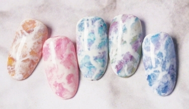 彩色石紋 ｜專業美甲｜沙龍應用｜台灣老師｜石紋｜菲菲｜教學影片