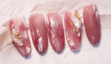 粉貝暈色 ｜專業美甲｜沙龍應用｜NLT教學部｜教學