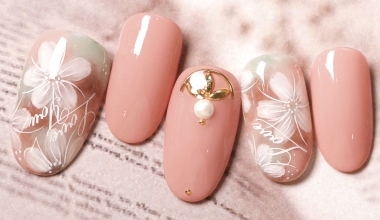 柔柔暈染花 ｜專業美甲｜沙龍應用｜台灣老師｜花｜Louise｜教學