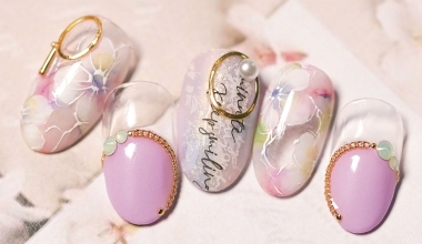 花見暈染 ｜專業美甲｜沙龍應用｜台灣老師｜花｜Helen｜暈染液｜教學