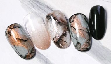 隨意暈染 ｜專業美甲｜沙龍應用｜台灣老師｜石紋｜Ellie｜暈染｜暈染液｜教學