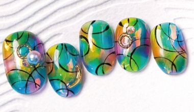 晶彩泡泡 ｜專業美甲｜沙龍應用｜台灣老師｜暈染｜菲菲｜教學