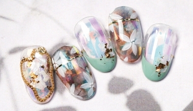 花透天境 ｜專業美甲｜沙龍應用｜台灣老師｜花｜HuiHui｜暈染液｜箔紙｜貼紙｜教學