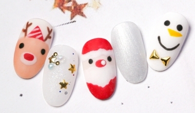 聖誕派對 ｜DIY美甲｜彩繪｜NLT教學部｜聖誕老人｜冬天｜X'mas｜教學