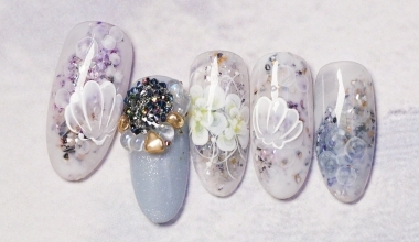 海洋泡泡 ｜專業美甲｜沙龍應用｜台灣老師｜異素材｜Ruru｜教學