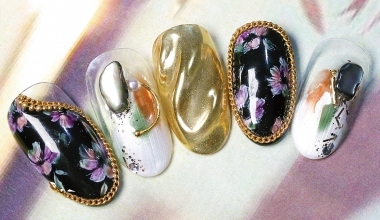 隨性花卉 ｜專業美甲｜沙龍應用｜台灣老師｜Helen｜教學