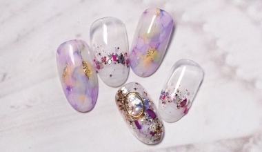 璀璨幻境 ｜專業美甲｜沙龍應用｜台灣老師｜HuiHui｜金箔｜教學