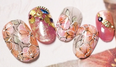 楓糖朵朵 ｜專業美甲｜沙龍應用｜台灣老師｜花｜Ting｜暈染液｜奶油膠｜教學