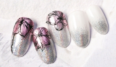 Double鏡面粉運用 ｜專業美甲｜沙龍應用｜台灣老師｜Kat｜鏡面粉｜奶油膠｜教學