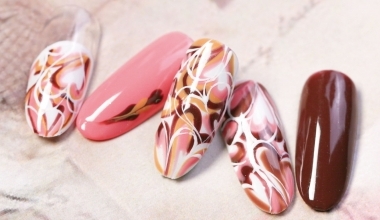 愛心花紋 ｜專業美甲｜Kat｜情人節｜愛心｜教學