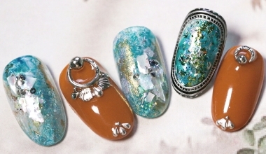 璀境 ｜專業美甲｜沙龍應用｜台灣老師｜HuiHui｜箔紙｜金屬膠｜教學