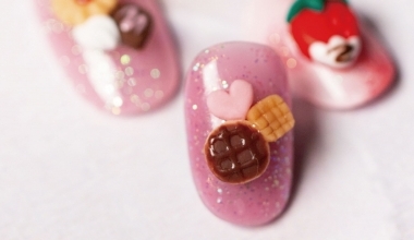 巧克力甜點 ｜專業美甲｜沙龍應用｜台灣老師｜粉雕｜Yumi｜餅乾｜教學