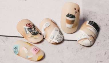 辦公室日常 ｜專業美甲｜沙龍應用｜台灣老師｜沙龍彩繪設計｜Evie｜咖啡｜教學