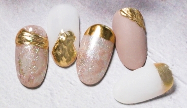 鏡面粉應用 ｜DIY美甲｜彩繪｜NLT教學部｜異素材｜子蒨｜鏡面粉｜教學