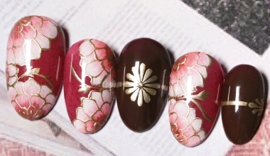 花開富貴 ｜專業美甲｜沙龍應用｜台灣老師｜花｜菲菲｜牡丹｜教學