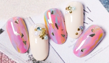 隨興刷色暈染 ｜DIY美甲｜彩繪｜NLT教學部｜暈染｜子蒨｜教學