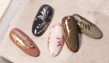 歐式古典浮雕 ｜專業美甲｜沙龍應用｜NLT教學部｜凝膠｜Alashi｜微浮雕｜教學