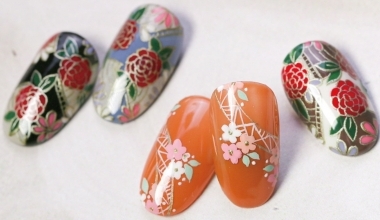 和風花卉(二) ｜專業美甲｜沙龍應用｜台灣老師｜花｜Candice｜教學