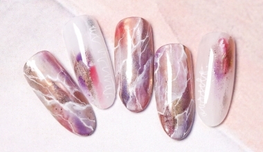 浪漫紋石 ｜專業美甲｜沙龍應用｜NLT教學部｜石紋｜Alashi｜教學