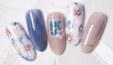 透夏海棠梨花 ｜專業美甲｜沙龍應用｜NLT教學部｜花｜Alashi｜教學