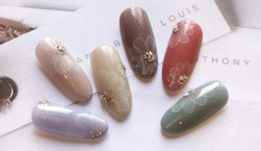 透色疊花｜專業美甲｜沙龍應用｜NLT教學部｜花｜Alashi｜教學