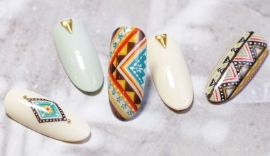 幾何波西米亞 ｜專業美甲｜沙龍應用｜NLT教學部｜民族風｜Alashi｜教學