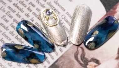 瑟藍琥珀豹紋 ｜專業美甲｜沙龍應用｜台灣老師｜沙龍彩繪設計｜Kat｜教學