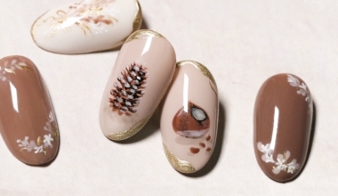 松果與栗子 ｜專業美甲｜沙龍應用｜台灣老師｜沙龍彩繪設計｜Evie｜教學