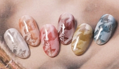 變化千鳥格紋 ｜專業美甲｜沙龍應用｜台灣老師｜格紋｜Helen｜貼紙｜教學