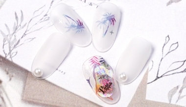 夏威夷水果糖 ｜專業美甲｜沙龍應用｜台灣老師｜異素材｜Kaka｜貼紙｜箔紙｜summer｜教學