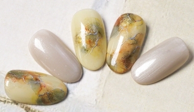 秋天的風 ｜專業美甲｜沙龍應用｜台灣老師｜暈染液｜東東｜暈染｜金屬膠｜教學