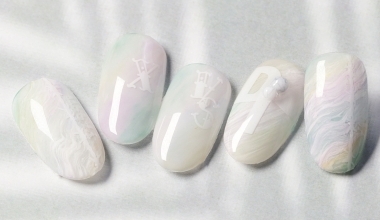 風的線條 ｜專業美甲｜沙龍應用｜NLT教學部｜暈染｜JOJO｜奶油膠｜貼紙｜教學